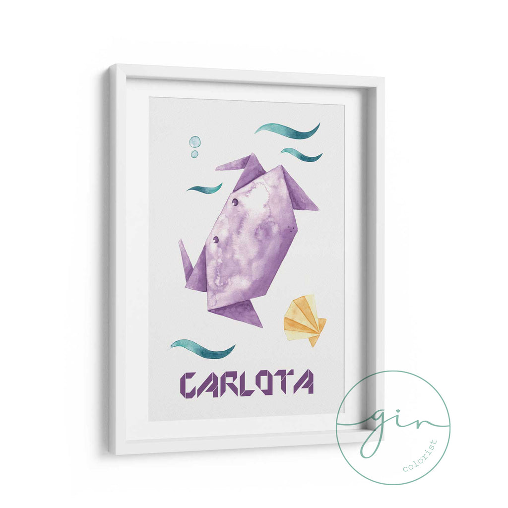 Lámina Cangrejo Origami