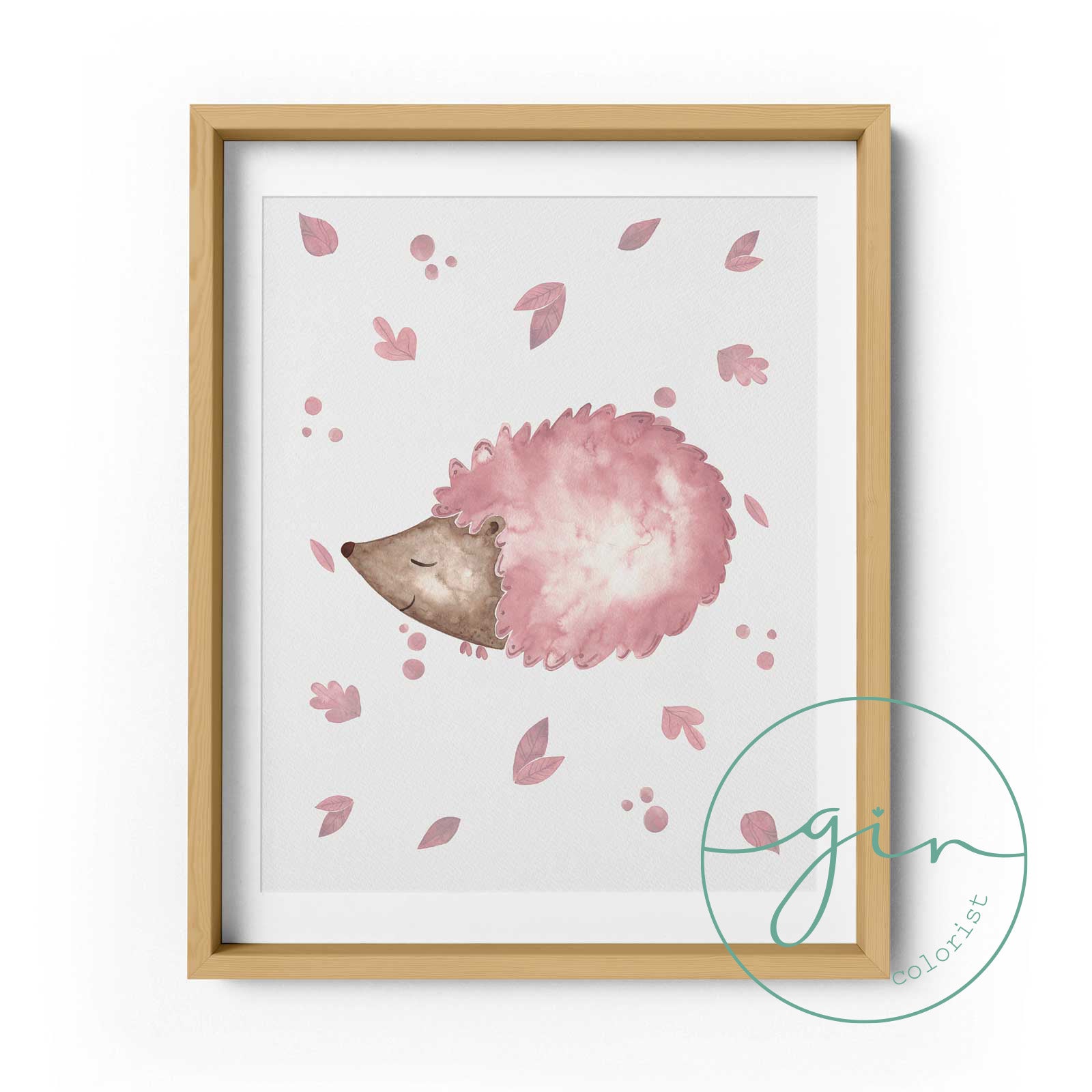 Set 3 Láminas - Bosque Rosa