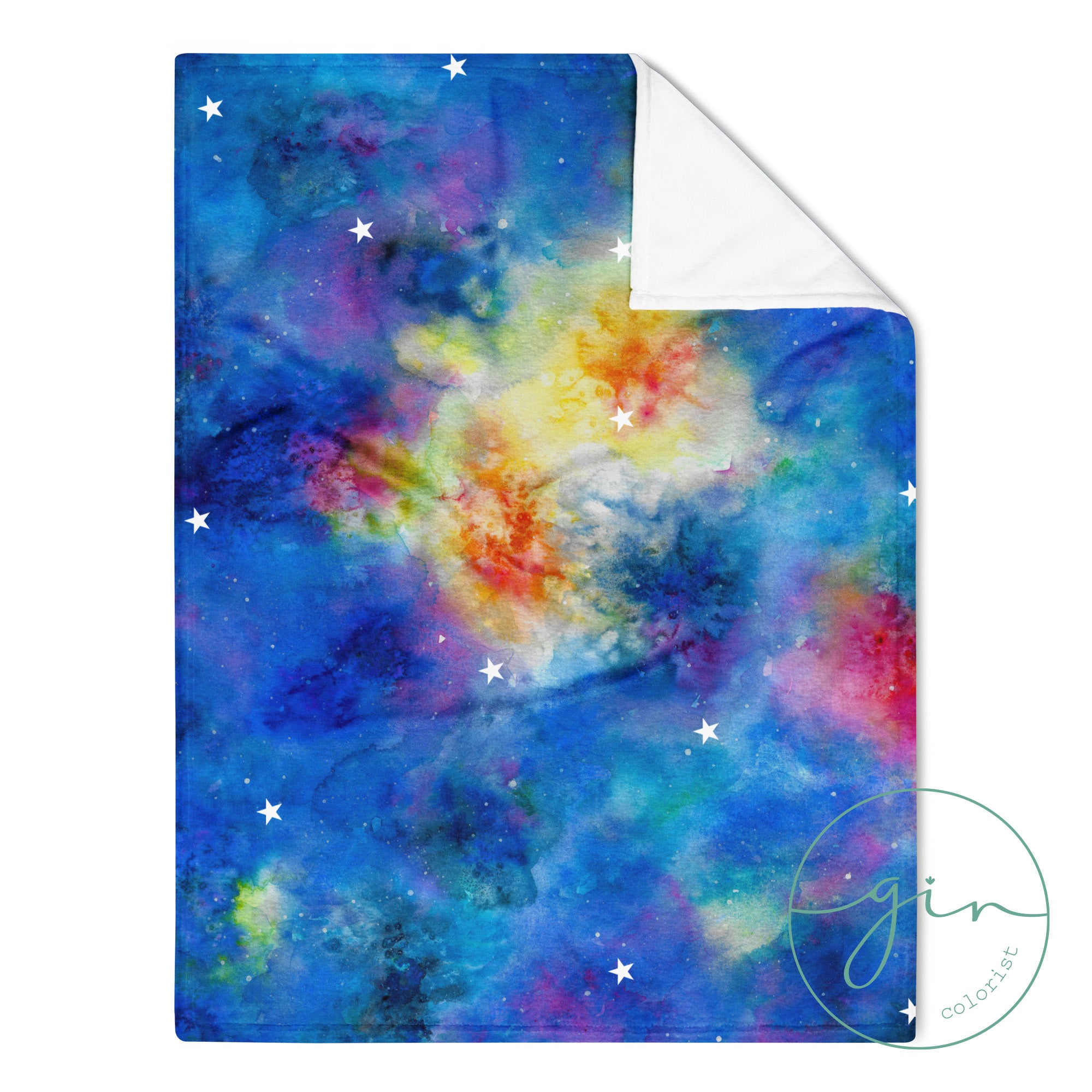 Manta Galaxia - Acuarela