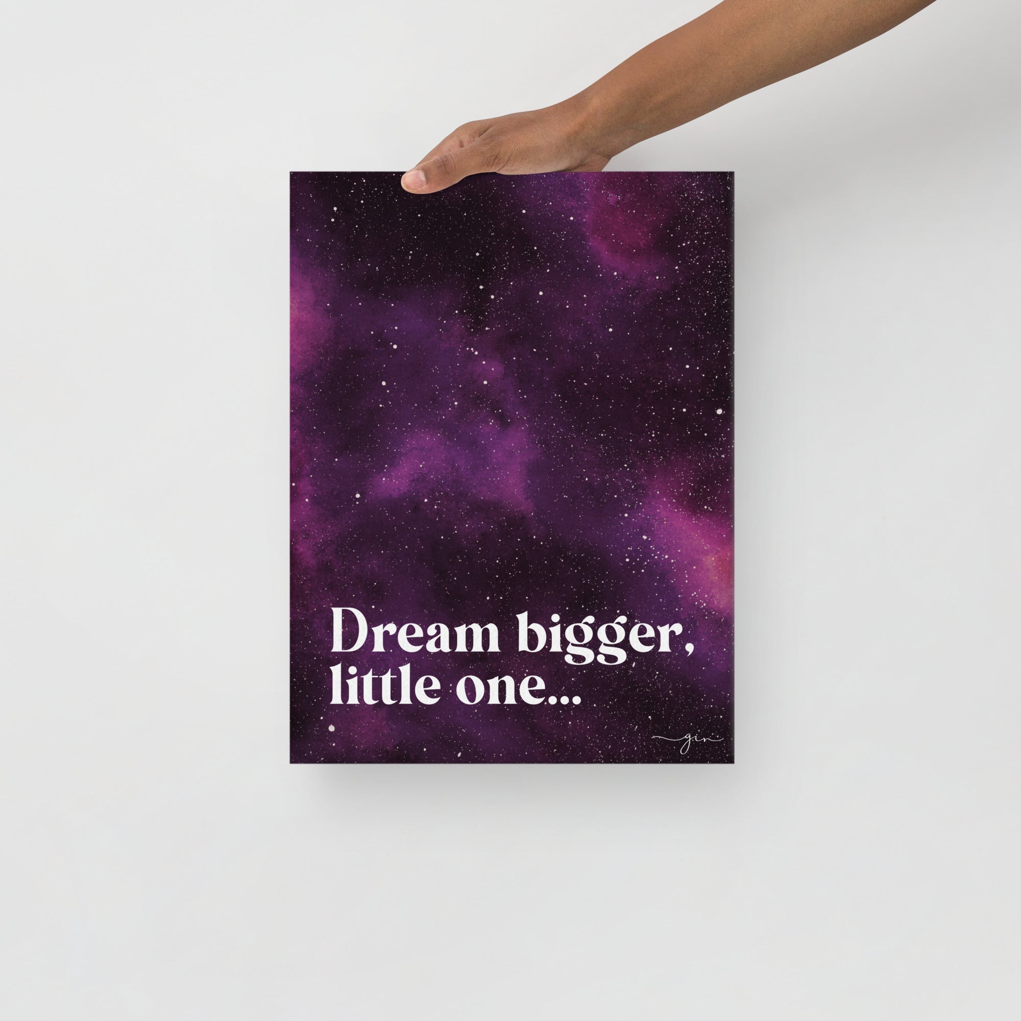 Lienzo - Dream Bigger, Little One