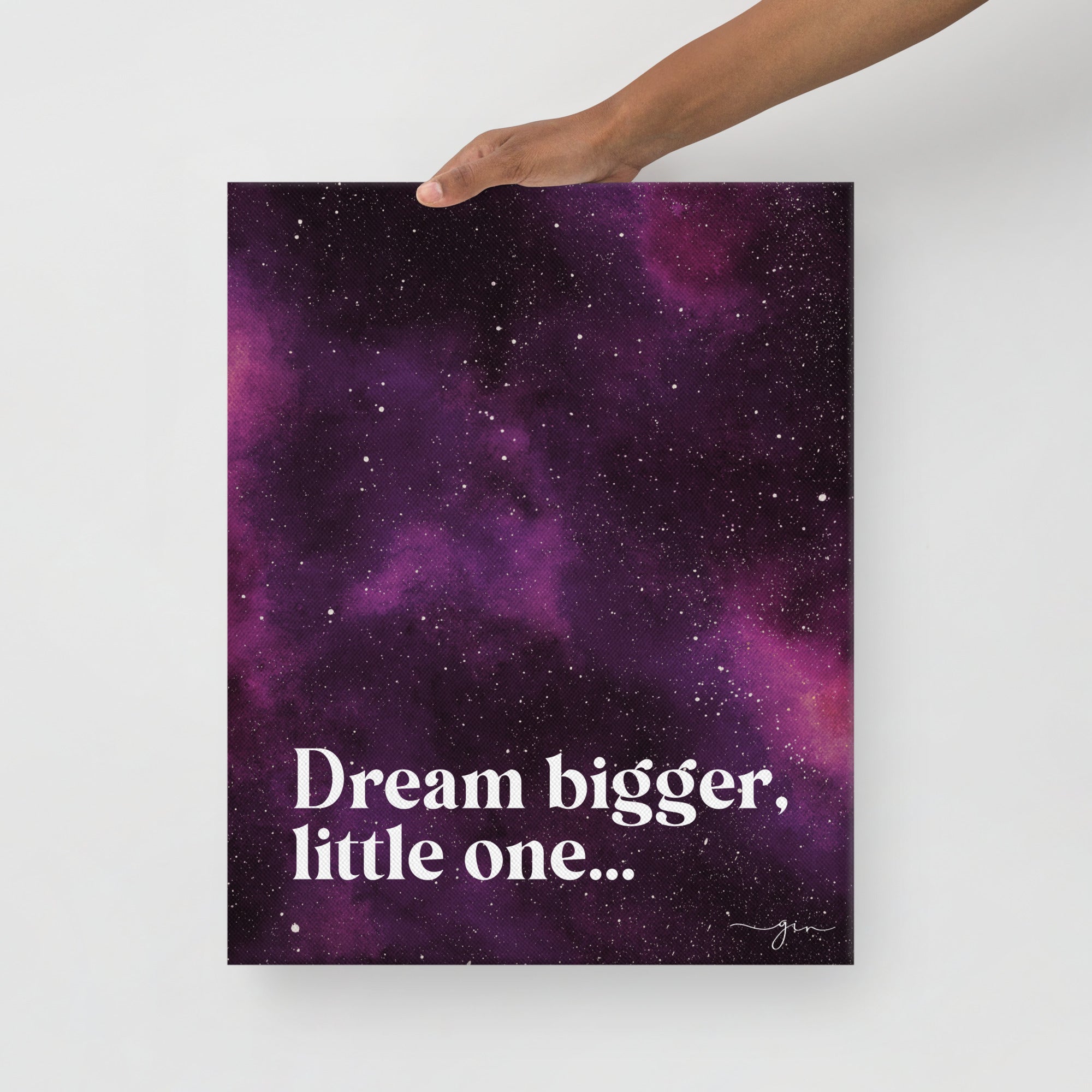 Lienzo - Dream Bigger, Little One
