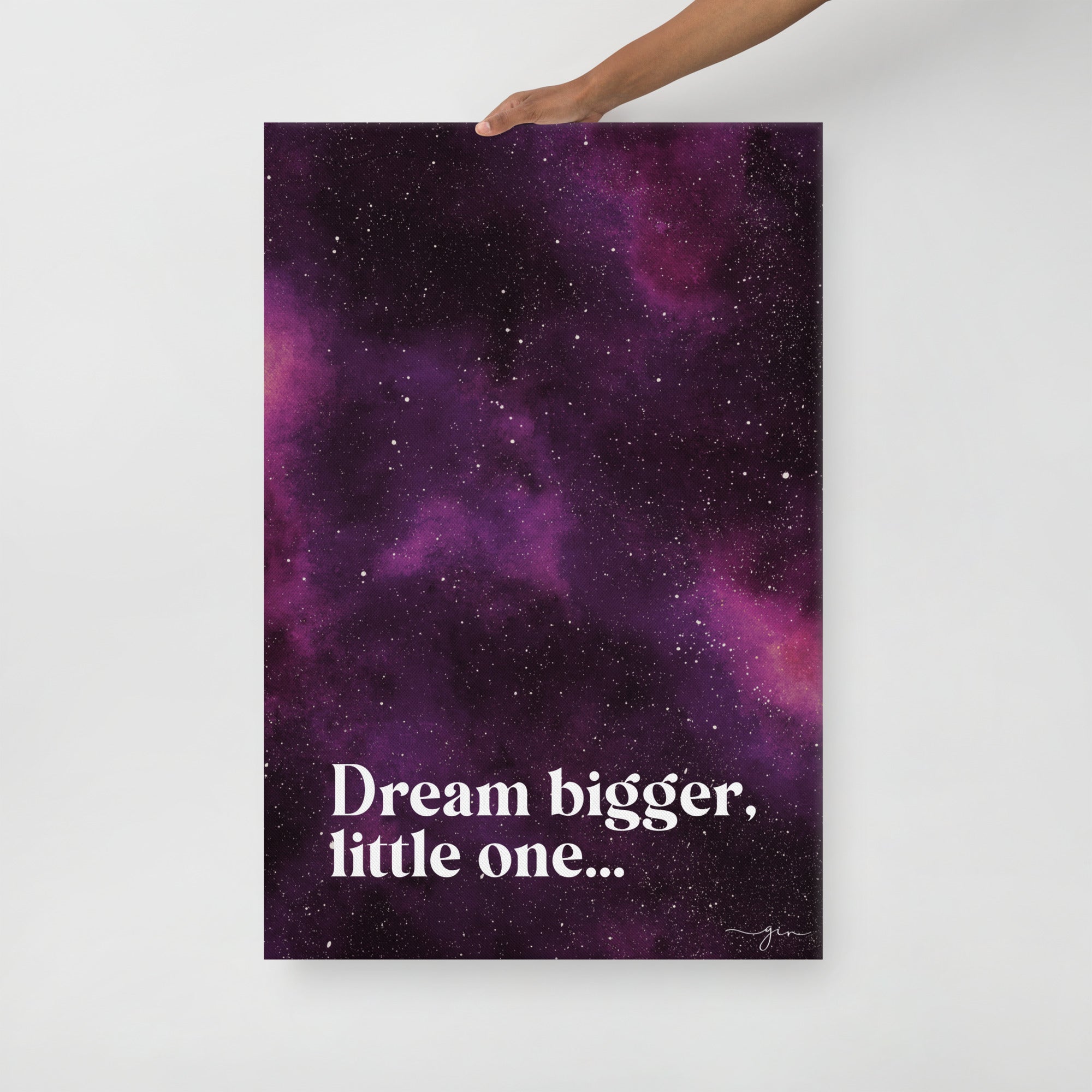 Lienzo - Dream Bigger, Little One